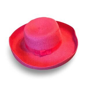 Magid Paper Straw Red Kettle Hat